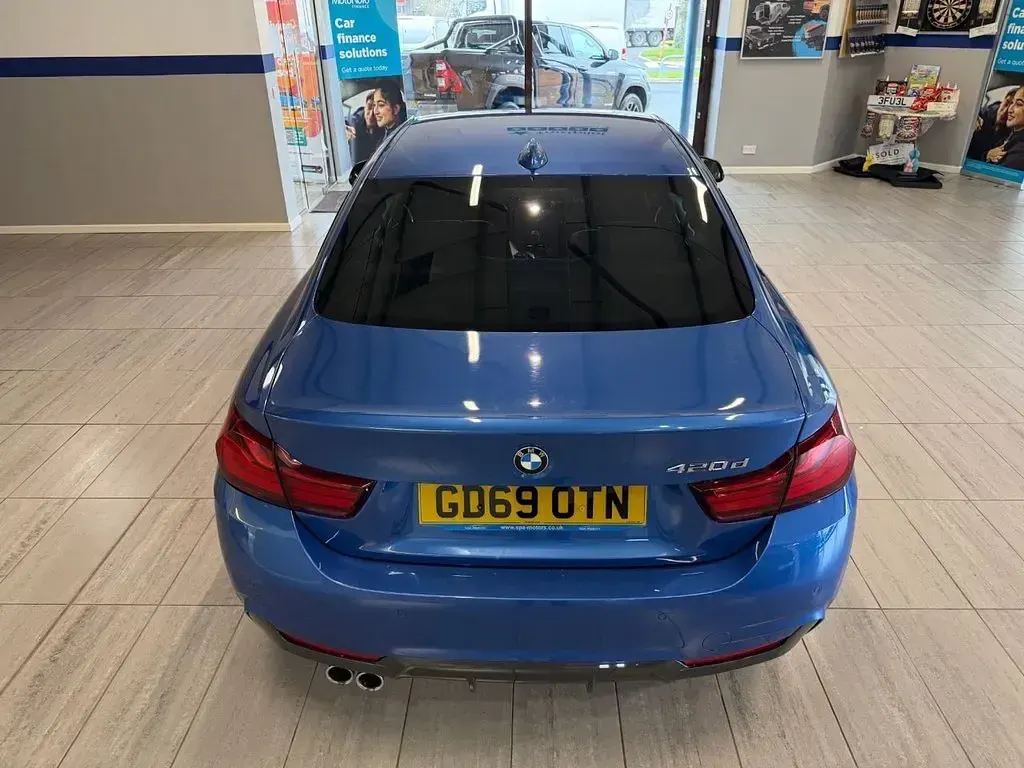 Used BMW 420 M Sport 190 HP (139 kW) 2020 Blue Coupe