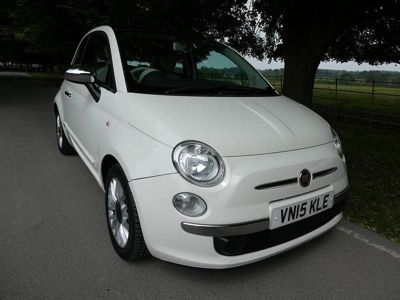 Bosso nova white Used 2015 Fiat 500 Lounge Hatchback | £4,990 (Fair price) - Image 1/4