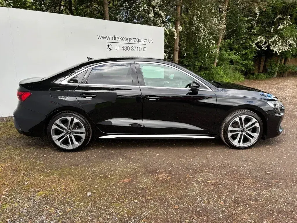 Used Audi A3 S-Line 2024 Black Sedan