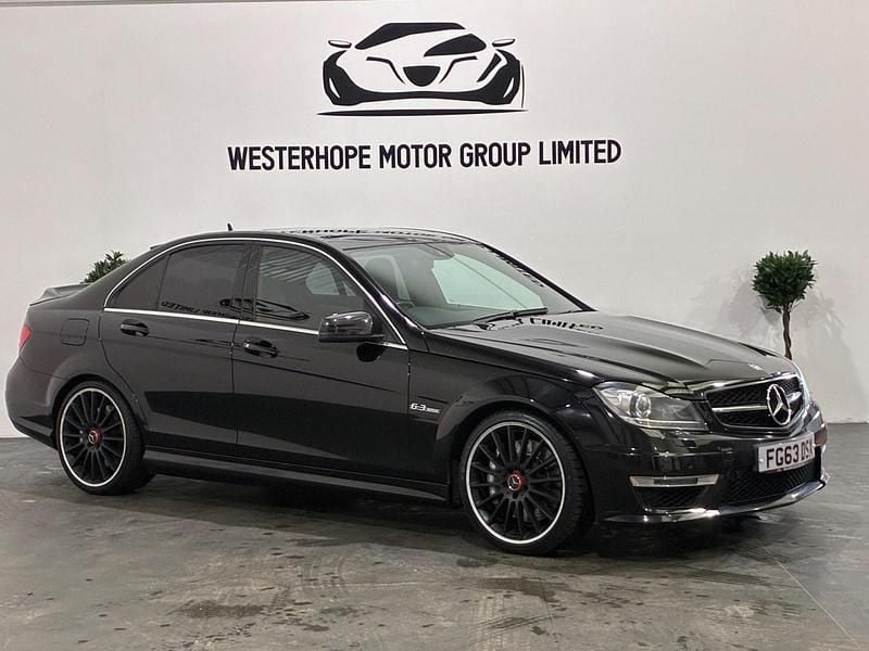 Black Used 2013 Mercedes C63 AMG AMG Sedan | £20,500 (A bit pricey) - Image 1/4