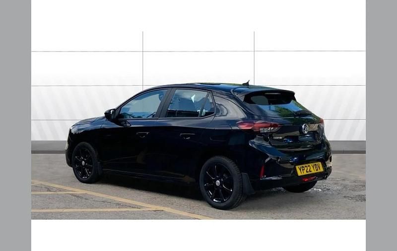 Used Vauxhall Corsa Edition 75 HP (55 kW) 2022 Black Hatchback