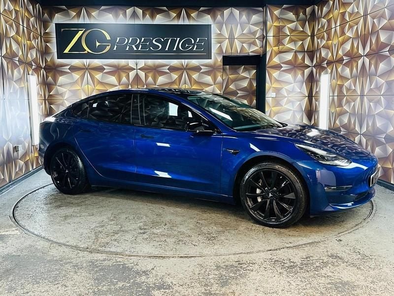 Blue Used 2019 Tesla Model 3 Standard Range Plus Sedan | £13,295 (Fair price) - Image 1/3