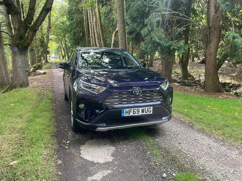 Used Toyota RAV4 Hybrid 2019 Blue SUV