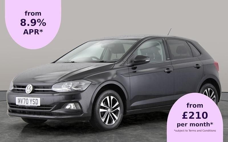 Black Used 2020 VW Polo United Hatchback | £14,363 (Fair price) - Image 1/2