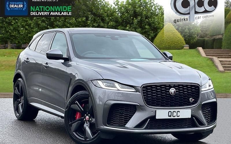 Used Jaguar F-Pace SVR 551 HP (405 kW) 2022 Grey SUV