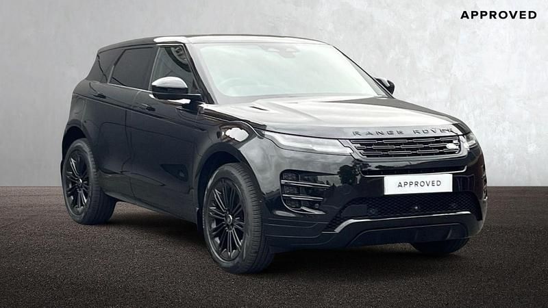 Used Land Rover Range Rover evoque SE Dynamic 2025 Santorini black SUV