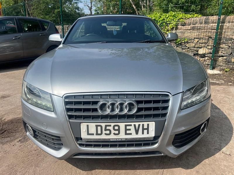 Used Audi A5 Cabriolet S-Line 211 HP (155 kW) 2009 Grey Cabriolet