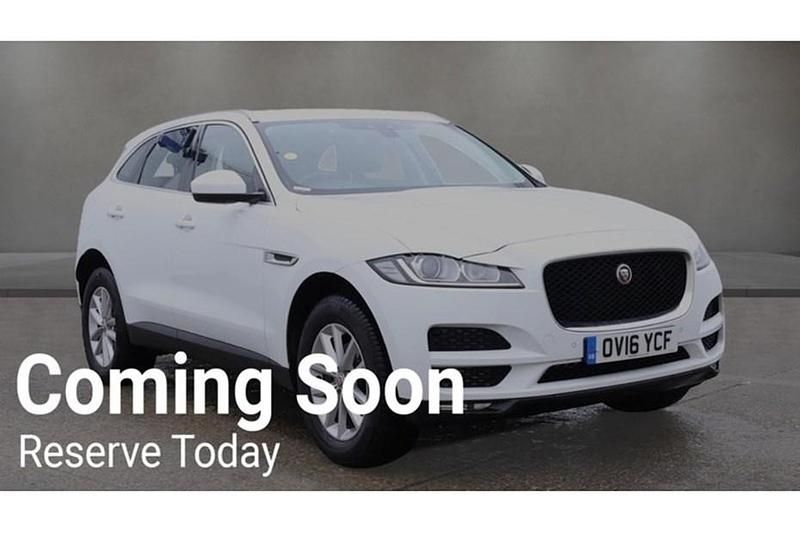White Used 2016 Jaguar F-Pace Prestige SUV | £8,490 (Fair price) - Image 1/1