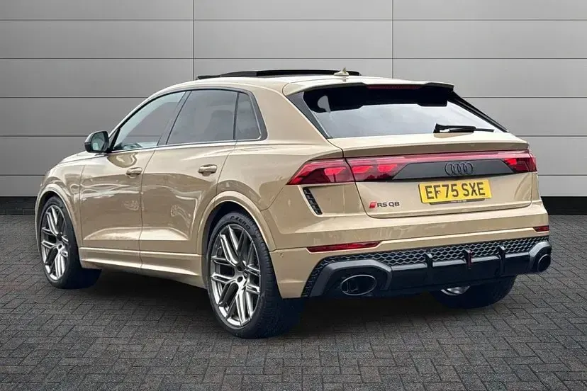 New Audi RS Q8 Comfort 640 HP (470 kW) 2025 Sakhir gold SUV