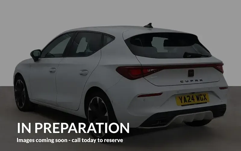 Used Cupra Leon 150 HP (110 kW) 2024 White Hatchback