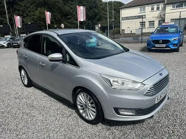 Used Ford C-MAX Titanium 100 HP (73 kW) 2017 Silver MPV