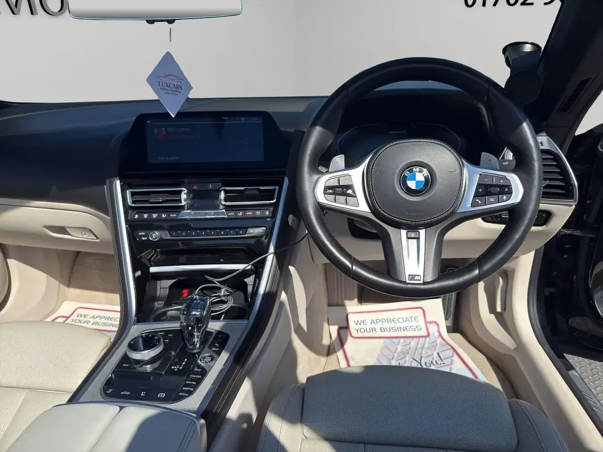 Used BMW M850 Comfort Edition 522 HP (383 kW) 2019 Black Cabriolet