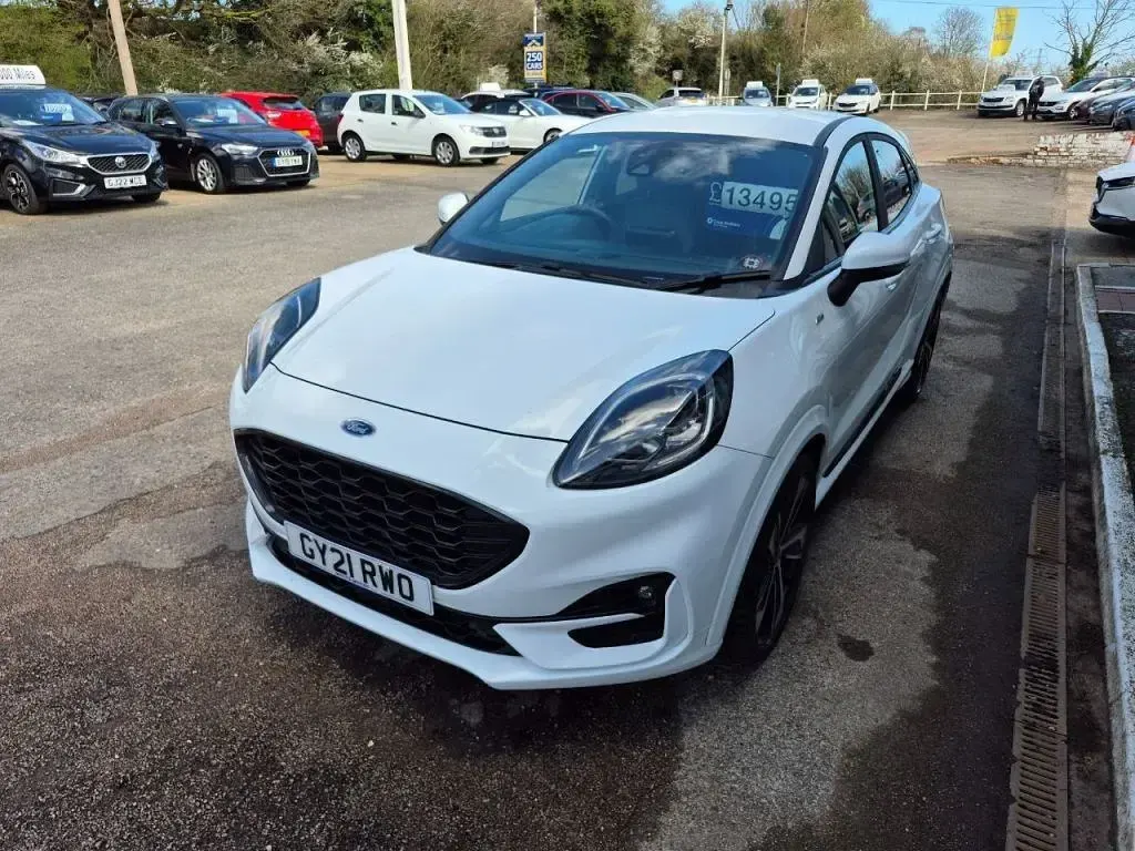Usado Ford Puma ST-Line X 125 CV (91 kW) 2021 Blanco SUV