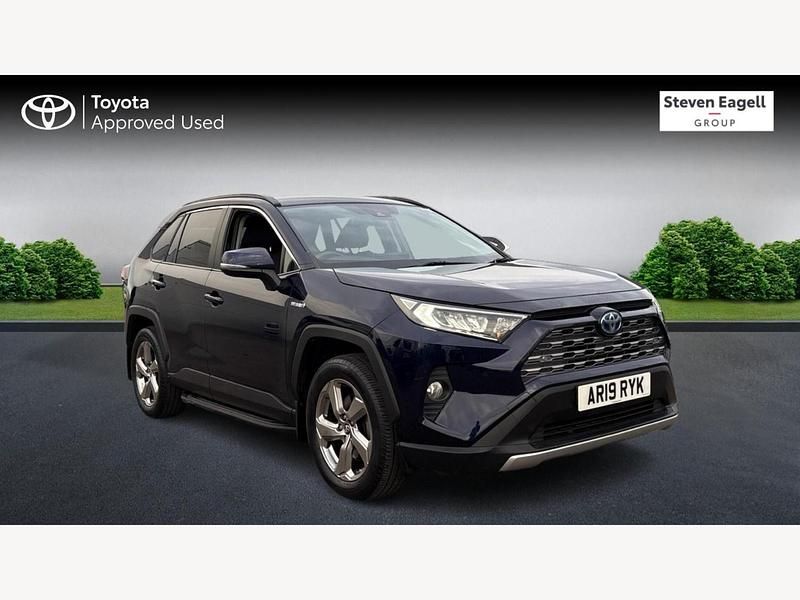 Blue Used 2019 Toyota RAV4 Hybrid Design SUV | £21,204 (Fair price) - Image 1/3
