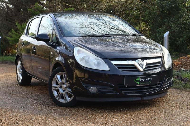 Used Vauxhall Corsa 100 HP (73 kW) 2010 Black Hatchback