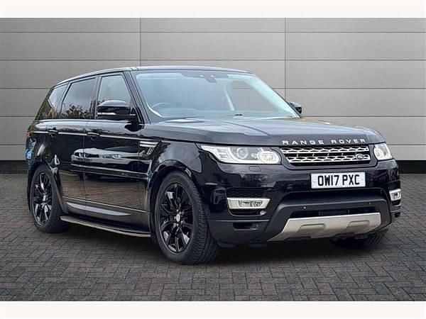 Black Used 2017 Land Rover Range Rover Sport HSE SUV | £17,990 (Fair price) - Image 1/2