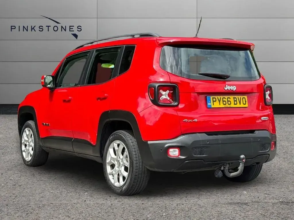 Used Jeep Renegade Longitude 140 HP (102 kW) 2016 Red SUV