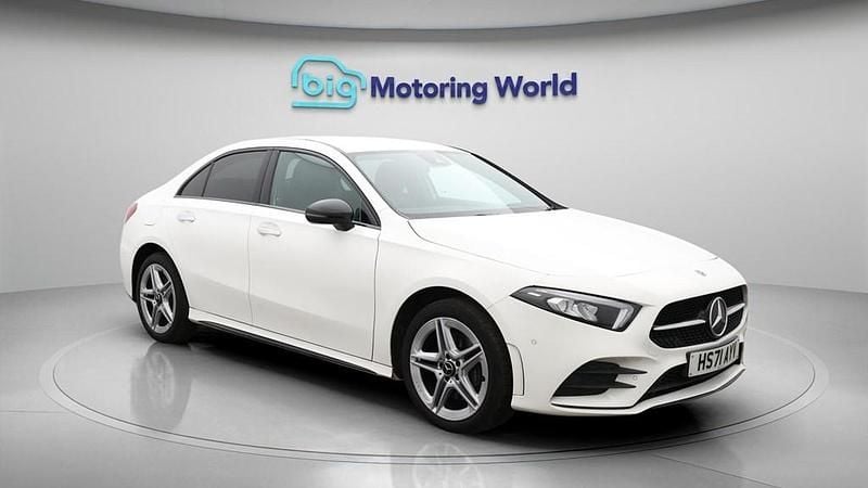 Used Mercedes A250 AMG line 2022 White Sedan