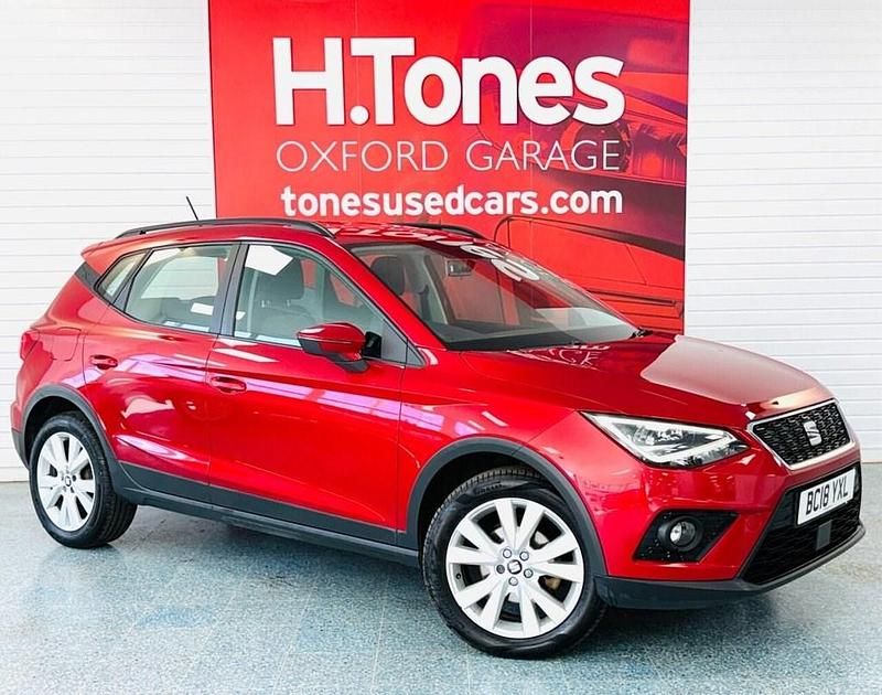 Used Seat Arona SE Technology 95 HP (69 kW) 2018 Red SUV