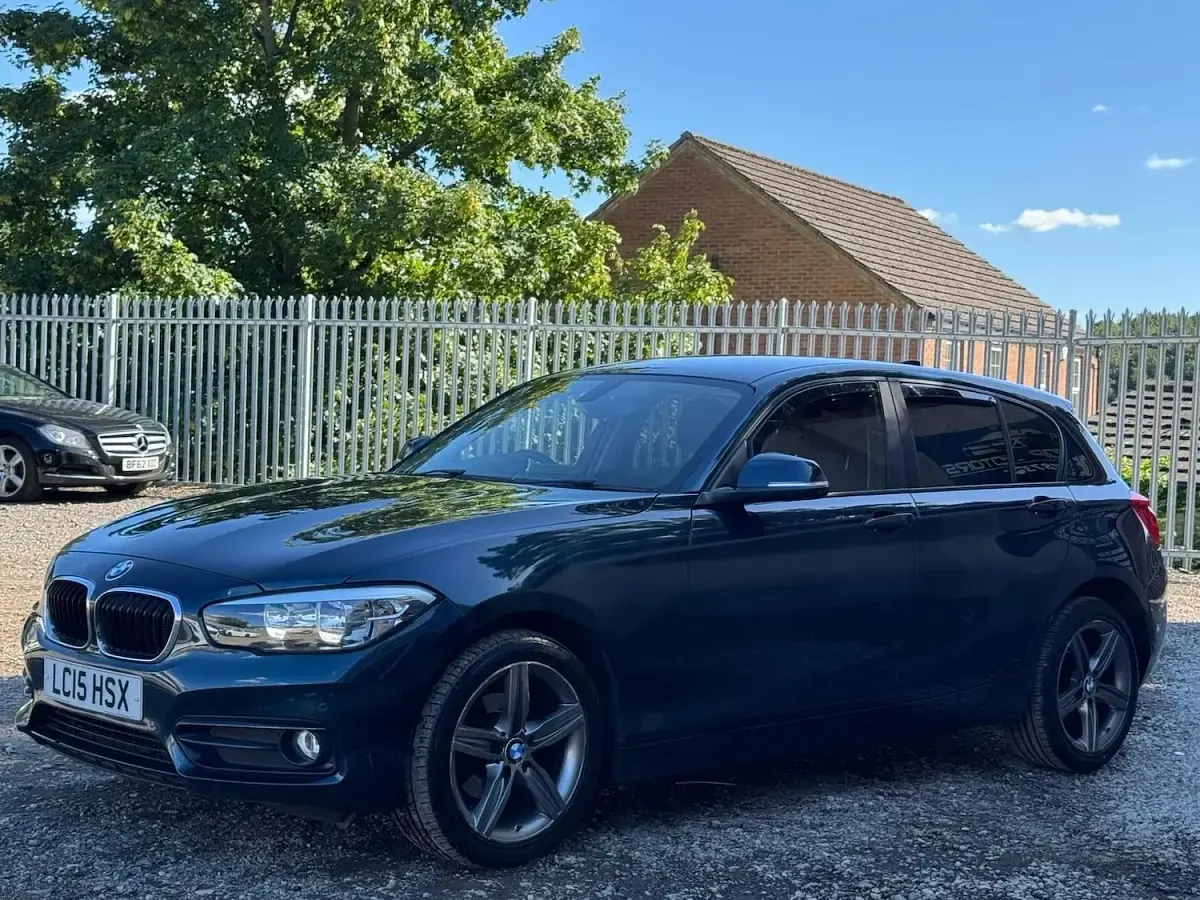 Used BMW 116 Sport Line 2015 Blue Hatchback