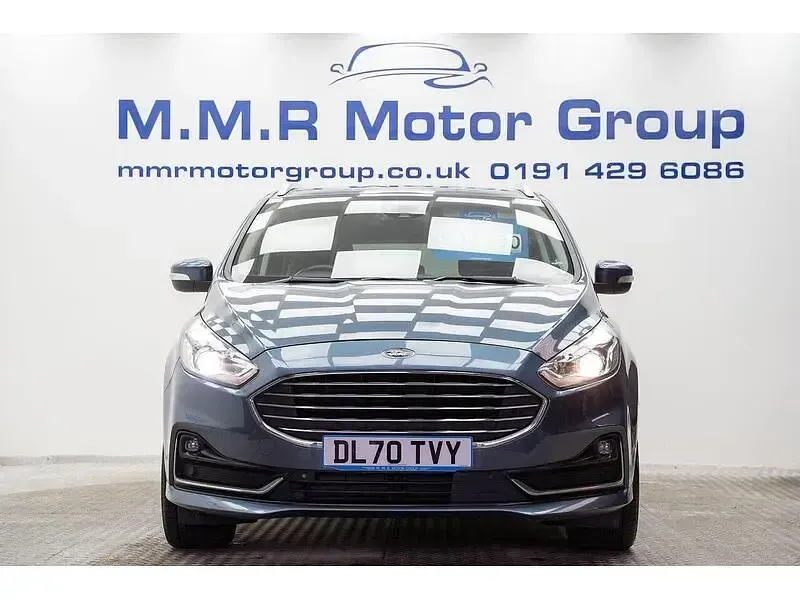 Begagnad Ford S-MAX Titanium 150 HK (110 kW) 2020 Blå Minibuss
