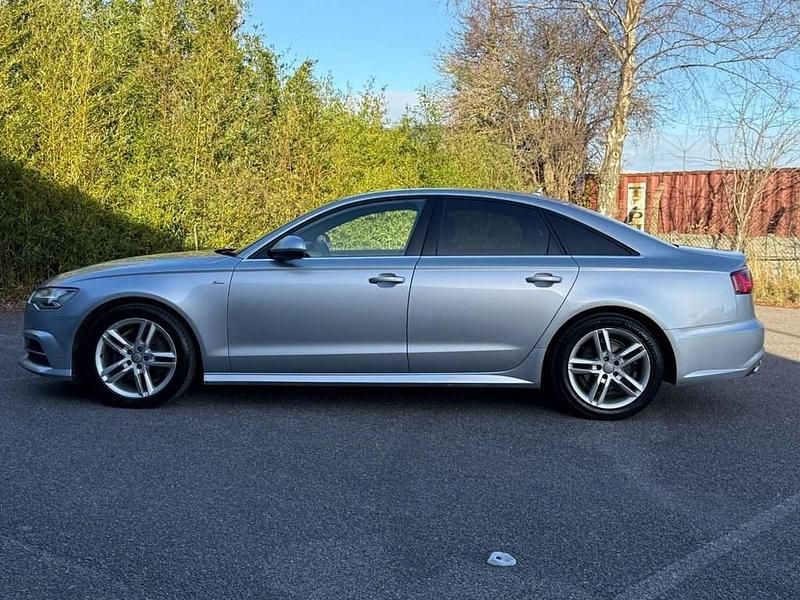 Used Audi A6 S-Line 190 HP (139 kW) 2015 Silver Sedan