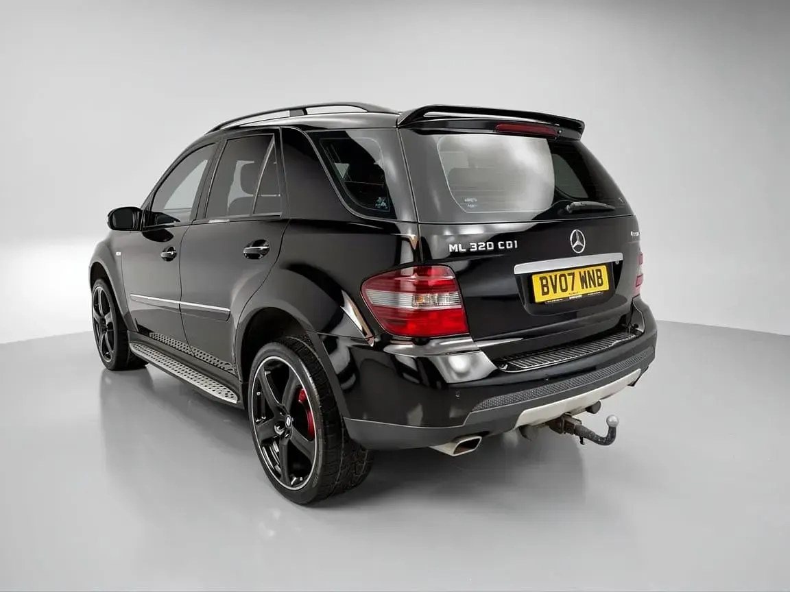 Used Mercedes ML320 2007 Black SUV