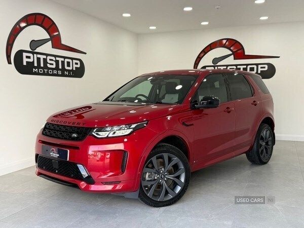 Red Used 2021 Land Rover Discovery Sport R-Dynamic SUV | £21,990 (Fair price) - Image 1/4