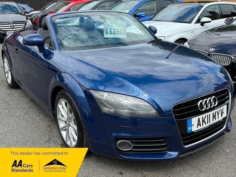 Blue Used 2011 Audi TT Cabriolet | £5,899 (Fair price) - Image 1/4