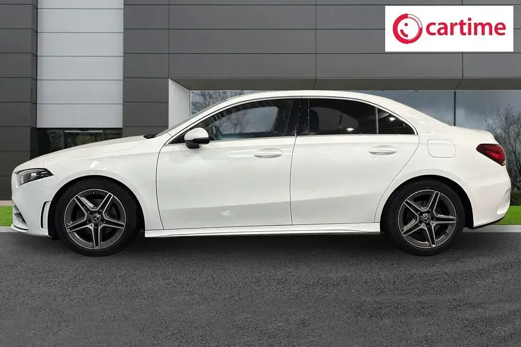 Used Mercedes A200 AMG line 150 HP (110 kW) 2021 White Sedan