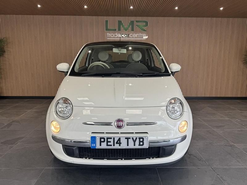 Used Fiat 500 Lounge 69 HP (50 kW) 2014 White Hatchback