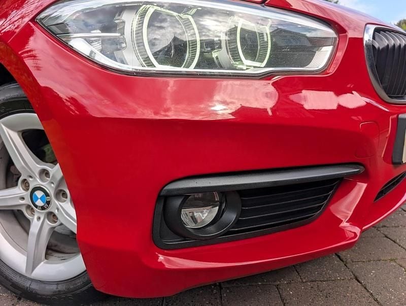 Used BMW 116 M Sport 116 HP (85 kW) 2018 Melbourne red Hatchback