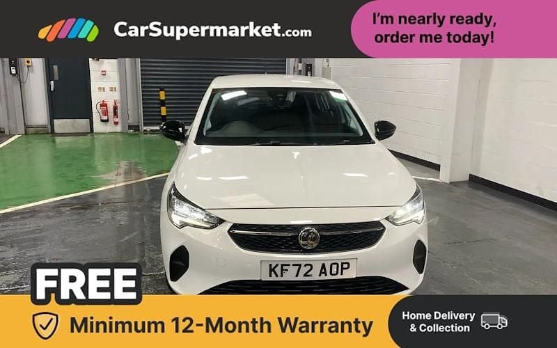 Used Vauxhall Corsa Design Edition 75 HP (55 kW) 2023 White Hatchback