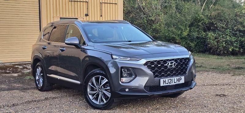 Grey Used 2021 Hyundai Santa Fe Premium SUV | £22,495 (Fair price) - Image 1/4
