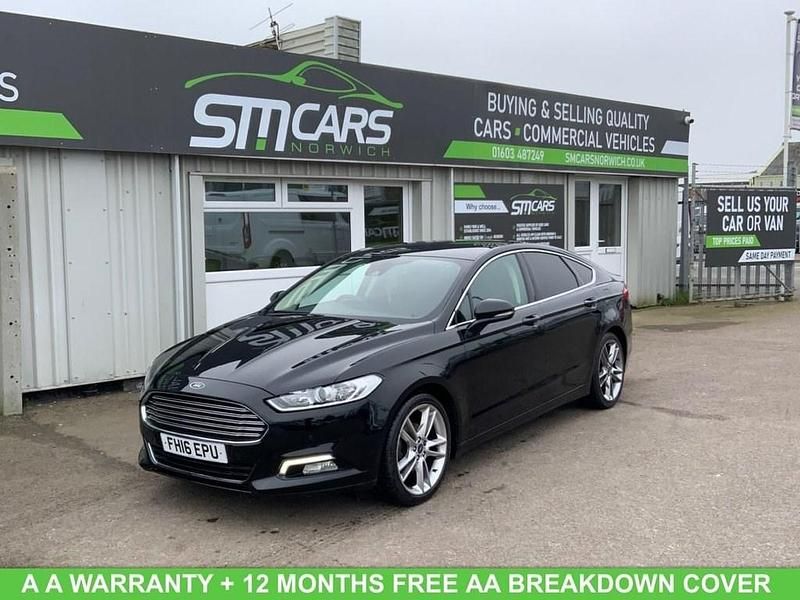 Used Ford Mondeo Titanium 150 HP (110 kW) 2016 Black Hatchback