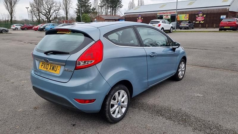 Used Ford Fiesta Zetec 2010 Blue Hatchback