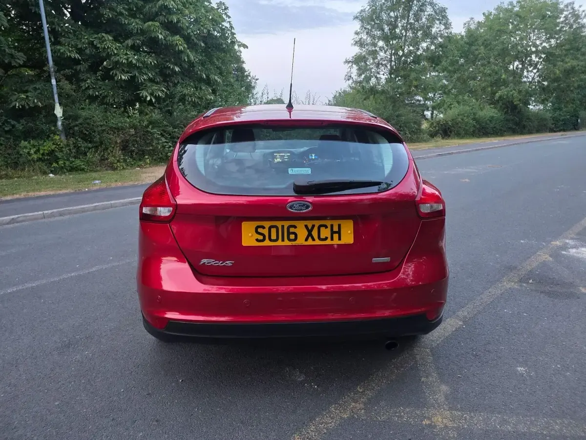 Used Ford Focus Titanium 2016 Red Hatchback