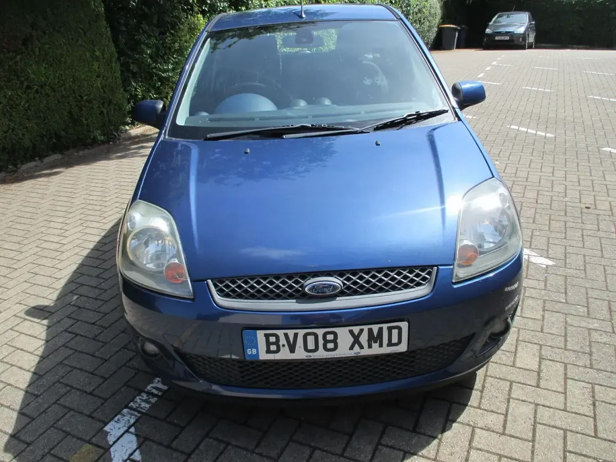 Used Ford Fiesta Zetec 2008 Blue Hatchback