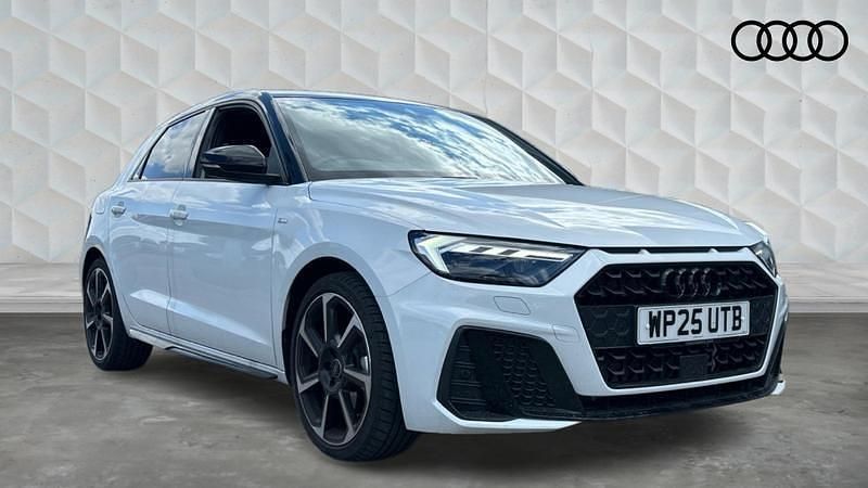White Used 2025 Audi A1 Black Edition Hatchback | £26,634 (Expensive) - Image 1/4