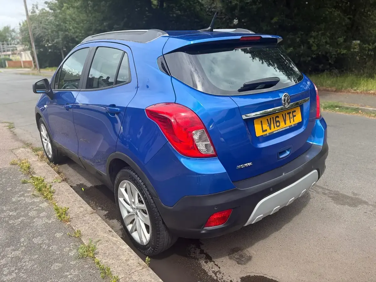 Used Vauxhall Mokka 115 HP (84 kW) 2016 Blue SUV