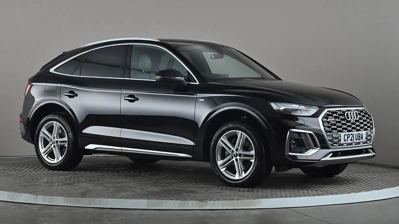 Used Audi Q5 S-Line 265 HP (194 kW) 2021 Black SUV