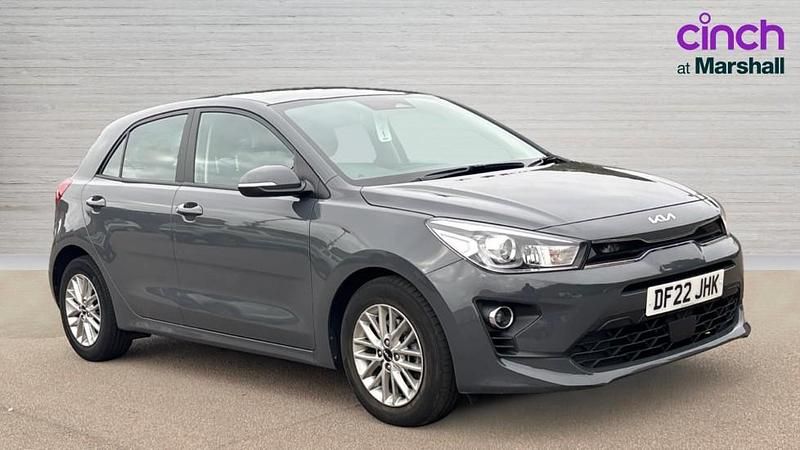 Used Kia Rio 99 HP (72 kW) 2022 Grey Hatchback
