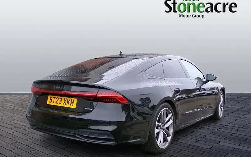 Used Audi A7 Sportback Black Edition 204 HP (150 kW) 2023 Black Hatchback