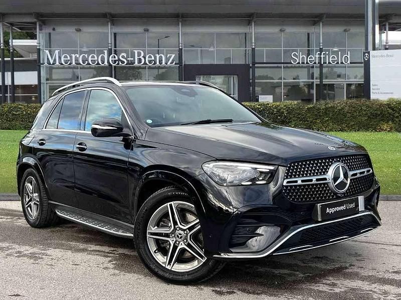 Black Used 2024 Mercedes GLE300 AMG line SUV | £52,856 (Fair price) - Image 1/4