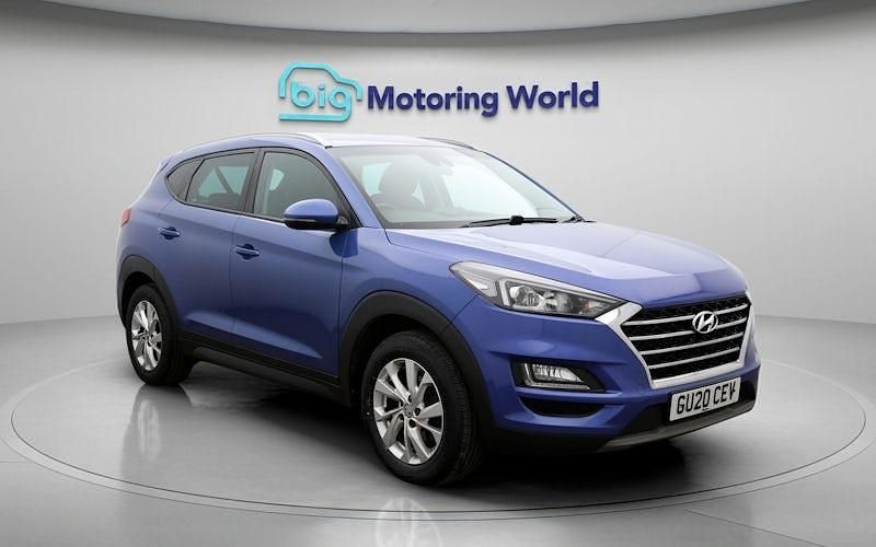 Used Hyundai Tucson SE 177 HP (130 kW) 2020 Blue SUV