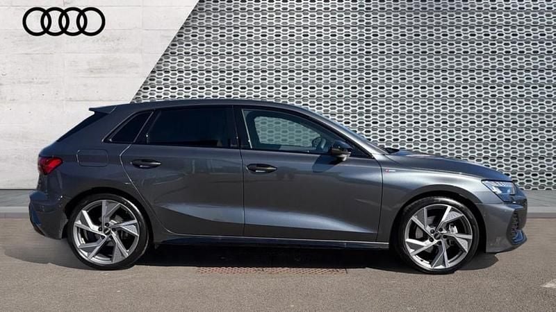 Used Audi A3 Black Edition 150 HP (110 kW) 2025 Grey Hatchback