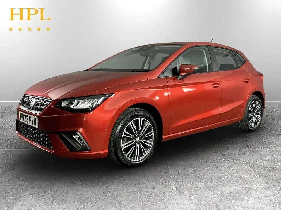 Usado Seat Ibiza SE Technology 80 HP (58 kW) 2022 Vermelho Citadino