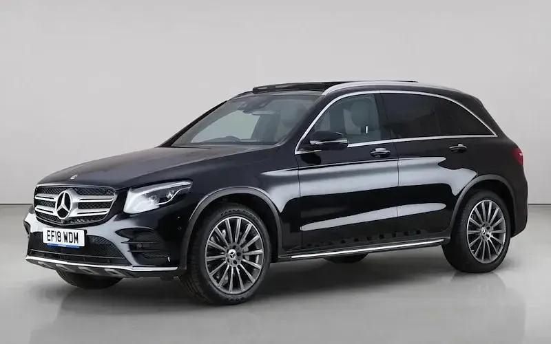 Used Mercedes GLC250 AMG line 204 HP (150 kW) 2018 Black SUV