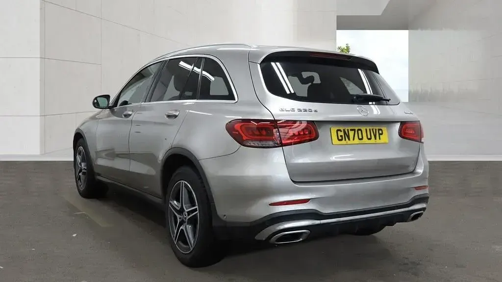 Used Mercedes GLC220 AMG line 194 HP (142 kW) 2020 Silver Estate