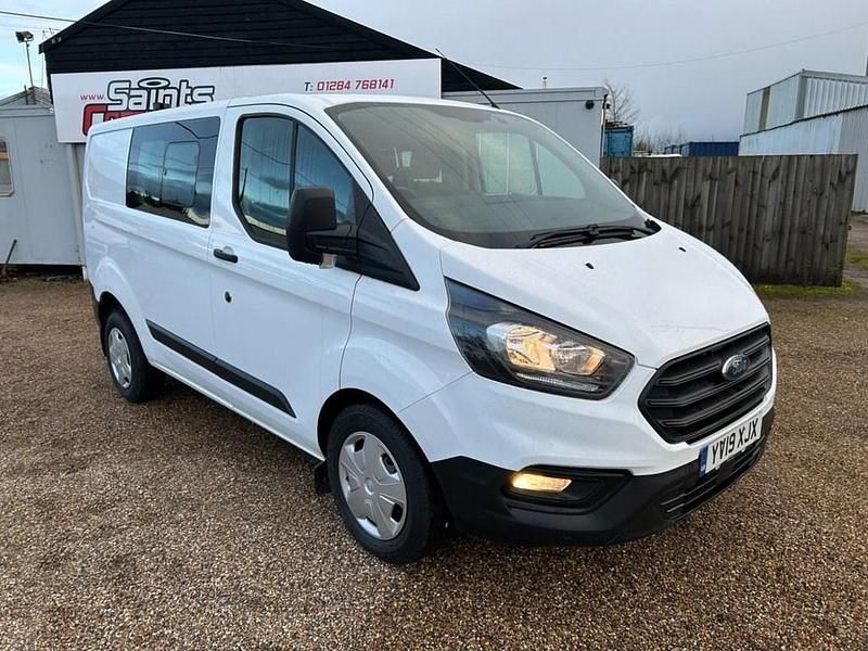 Used Ford Transit Custom 105 HP (77 kW) 2019 White Van